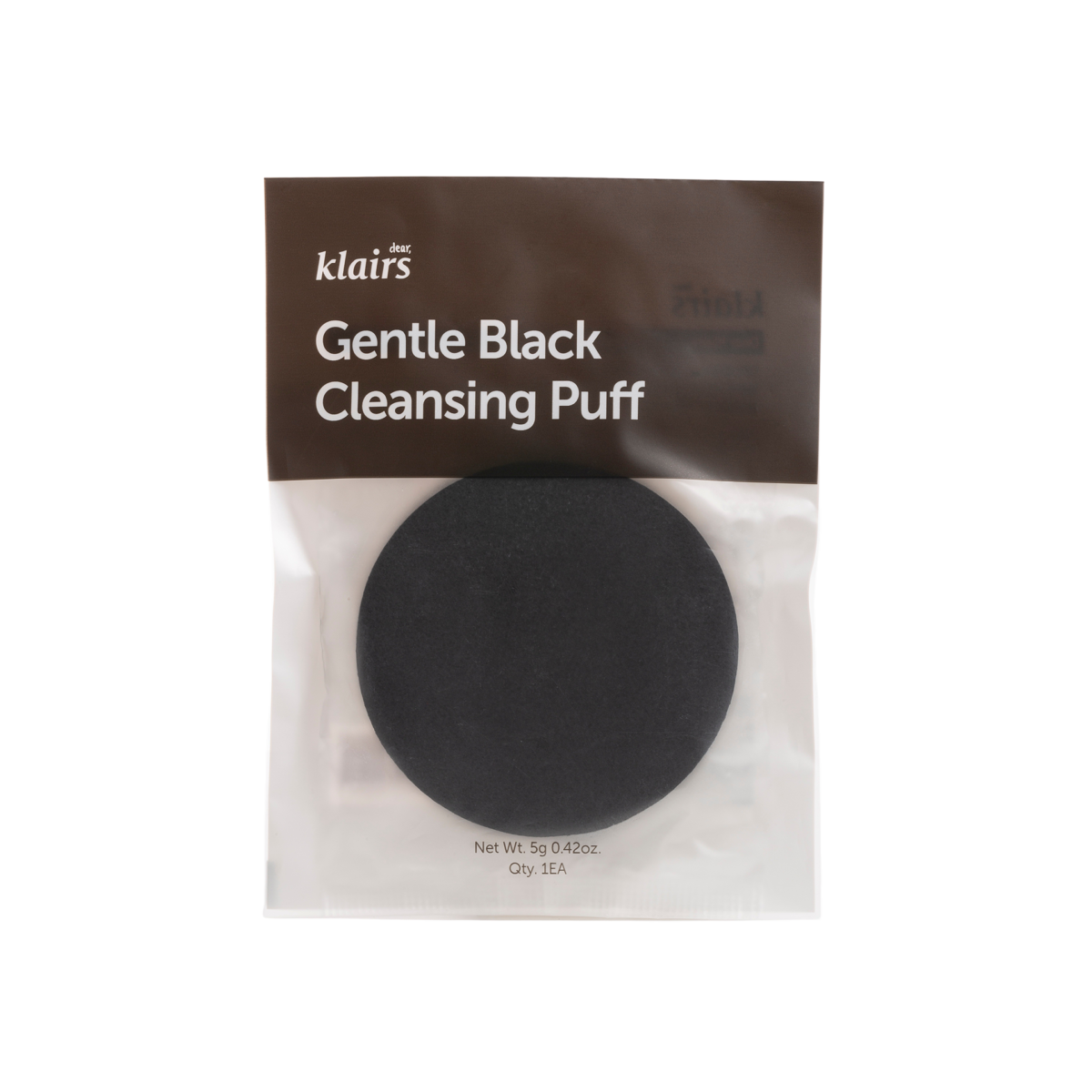 Gentle Black Cleansing Puff - Klairs