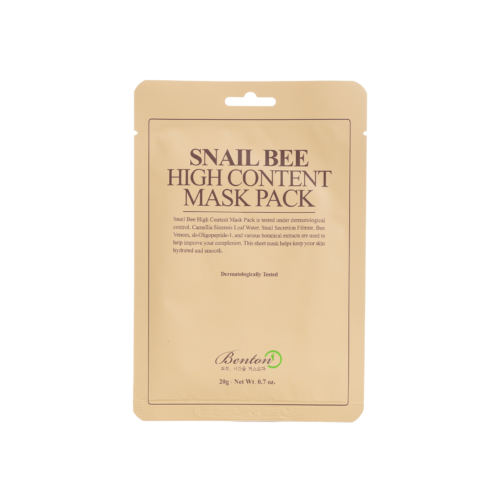 Snail Bee High Content Mask - Single - Benton