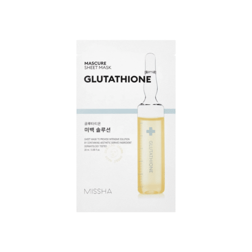 Mascure Whitening Glutathione Sheet Mask | Missha