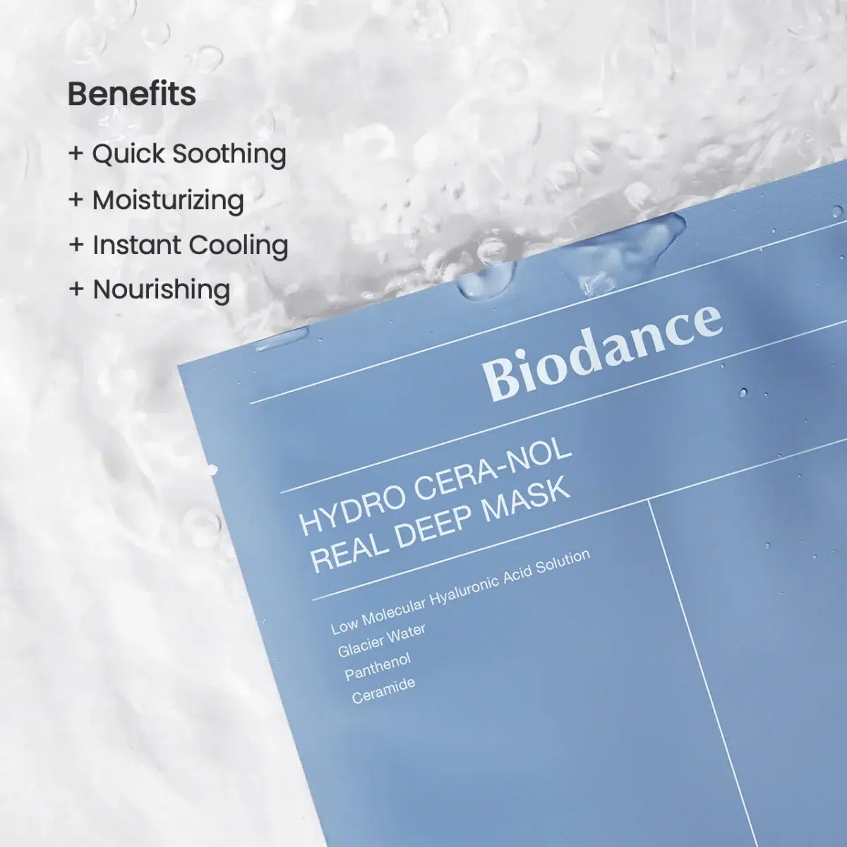 Biodance Hydro Cera-Nol Real Deep Mask Facial Sheet Mask 34g