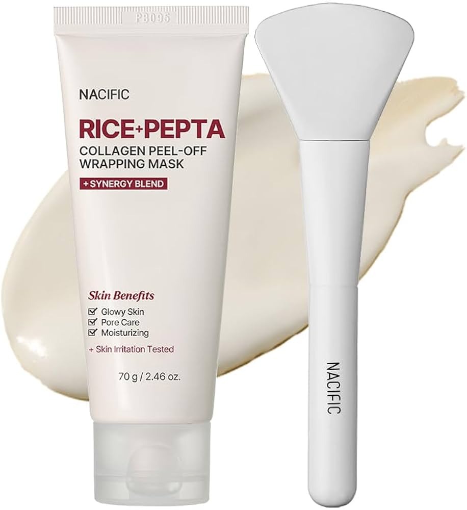 NACIFIC Rice Pepta Collagen Peel-off Wrapping Mask 70g