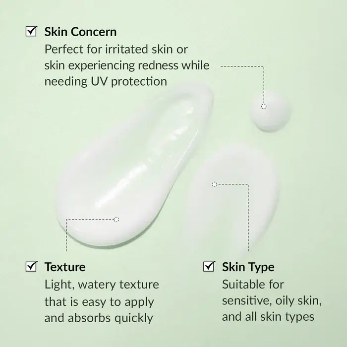 Dr. Althea Green Tea Fresh SunscreenSPF50+ PA++++ 45ml