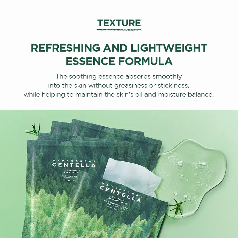 SKIN1004 Madagascar Centella Tea-Trica Relaxing Mask 24ml