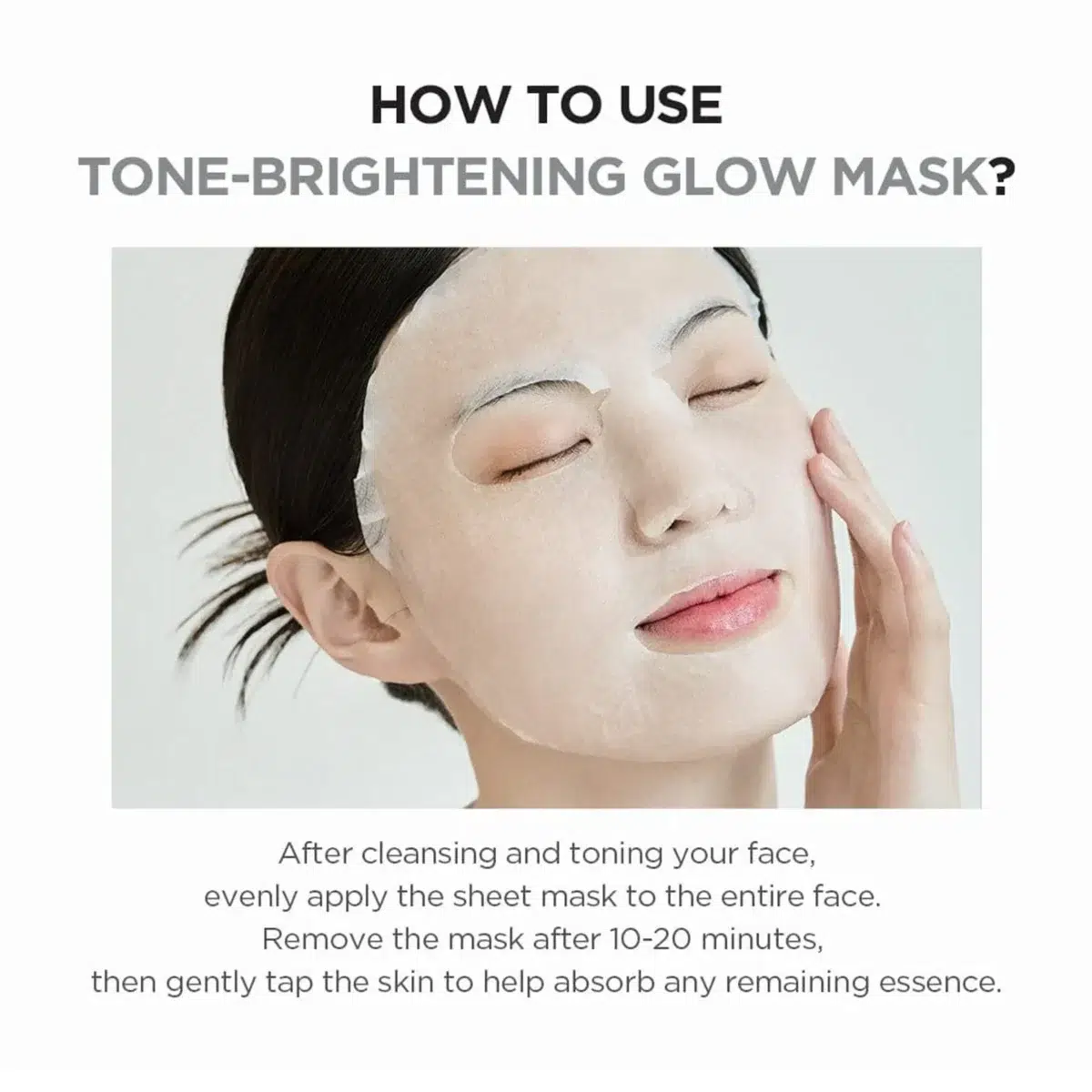 skin1004 madagascar centella tone brightening glow mask 25ml