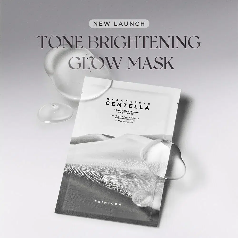 skin1004 madagascar centella tone brightening glow mask 25ml