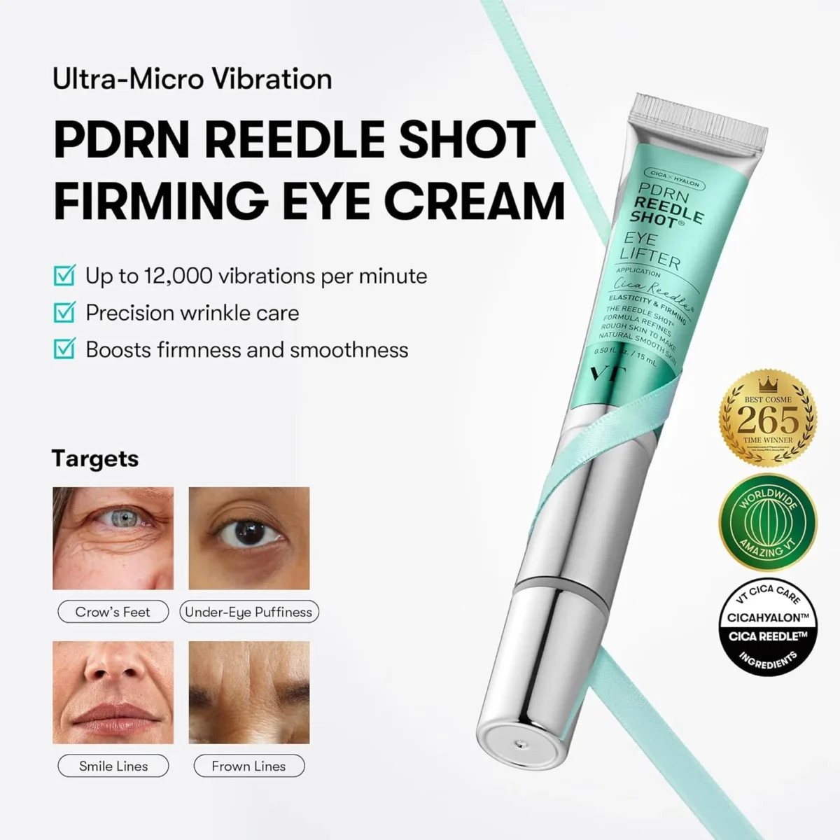 VT Cosmetics PDRN Reedle Shot Eye Lifter