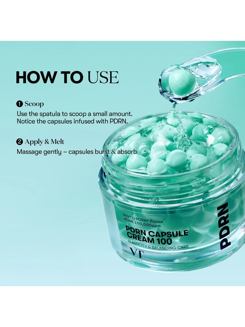 vt cosmetics pdrn capsule cream 100 50ml