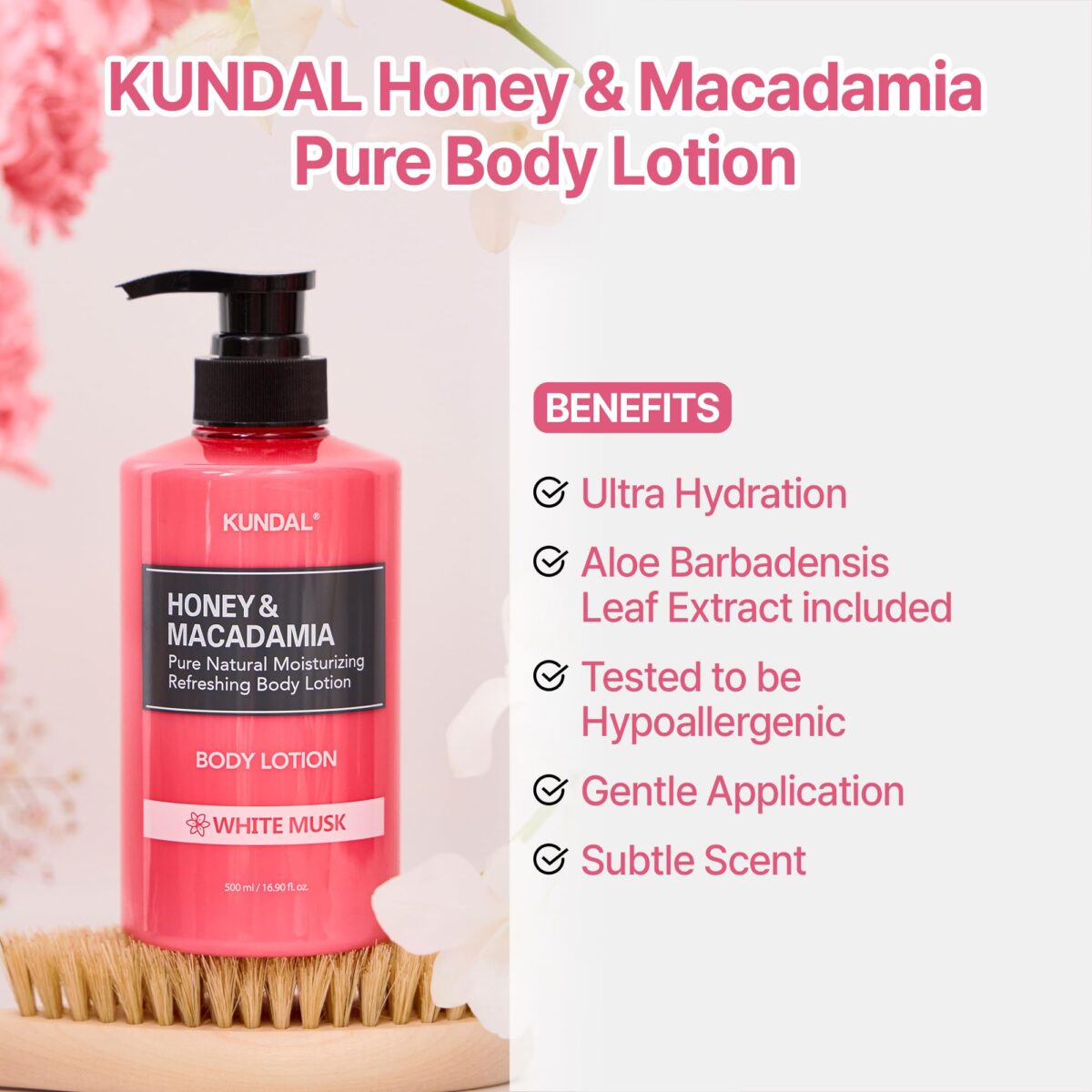 kundal_honey&macadamia_pure_body_lotion_baby_powder_500ml