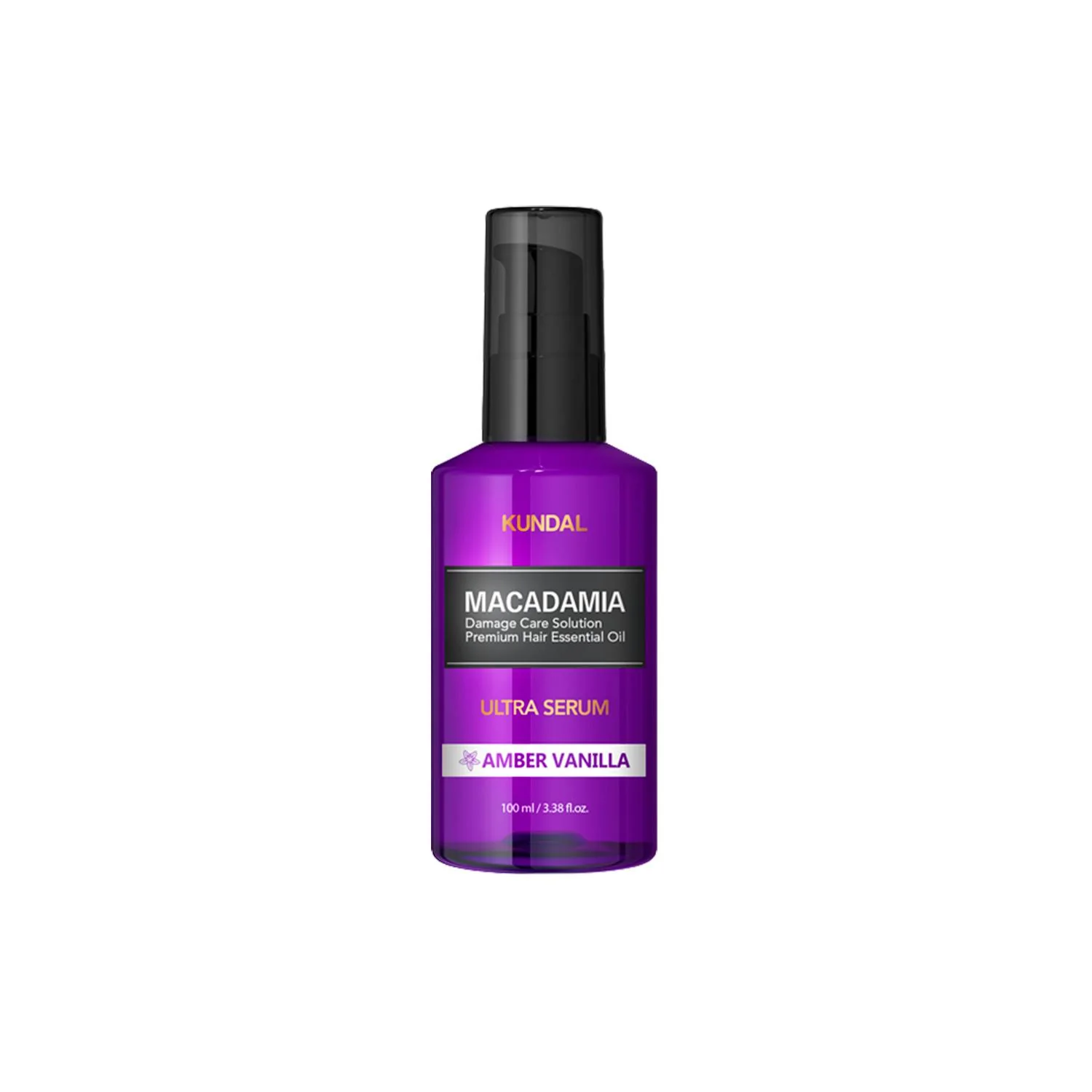KUNDAL Macadamia Hair Serum Amber Vanilla 100ml KUNDAL Macadamia Hair Serum Amber Vanilla 100ml